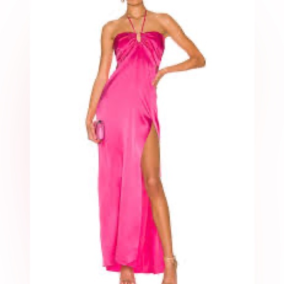 NICHOLAS Mieta Gown in Paris Pink - Picture 2 of 6